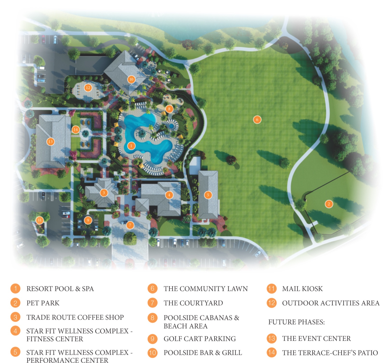 The Resort Club site plan